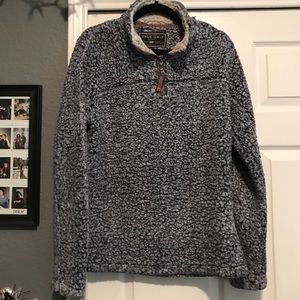 Frosty tip true grit pullover